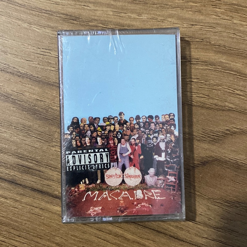MACABRE - Sinister Slaughter 1993 Cassette (Collectible) Nuclear Blast America